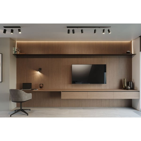 Czarna lampa wisząca Sollux Etna 4L-image-2