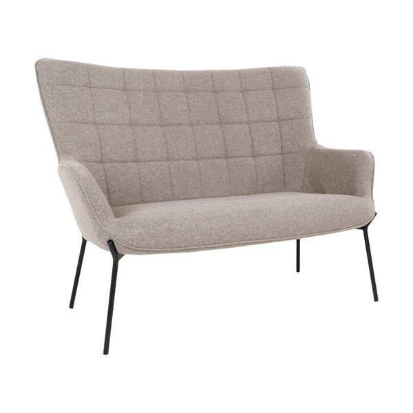 Beżowa sofa 128 cm Glasgow – House Nordic-image-1
