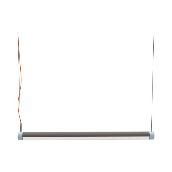 Szara lampa wisząca LED ze ściemniaczem Interplay – Hübsch