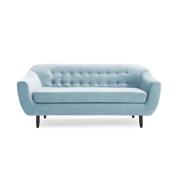 Jasnoniebieska sofa 3-osobowa Vivonita Laurel