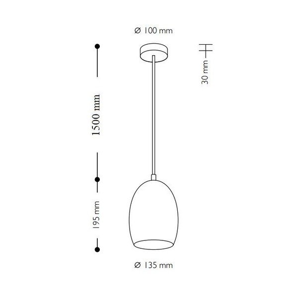 Lampa UME, copper/white-image-2