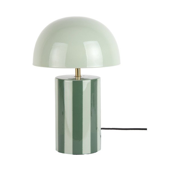 Zielona metalowa lampa stołowa (wysokość 34 cm) Rayado – Leitmotiv