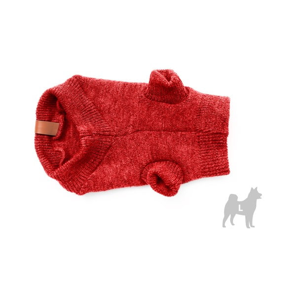 Czerwony sweterek dla psa Marendog Trip, rozm. L-image-3