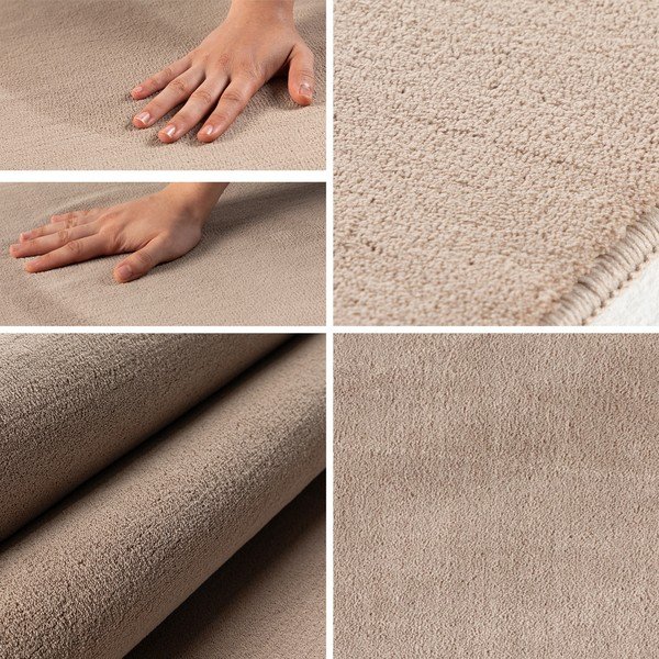 Beżowy okrągły dywan odpowiedni do prania ø 120 cm Sky – Ayyildiz Carpets-image-3