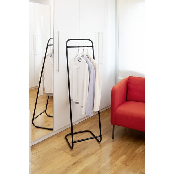 Czarny metalowy stojak na ubrania Surya – Wenko-image-1