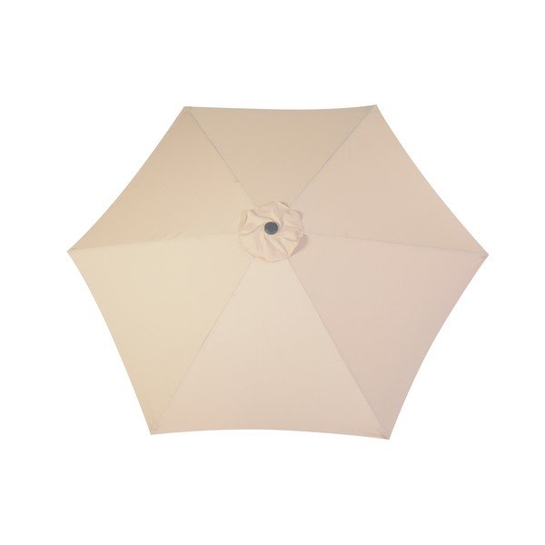 Beżowy parasol ogrodowy ø 300 cm Roja – Rojaplast-image-2