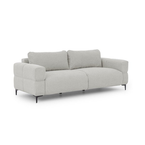 Jasnoszara sofa 217 cm Helio – Ropez