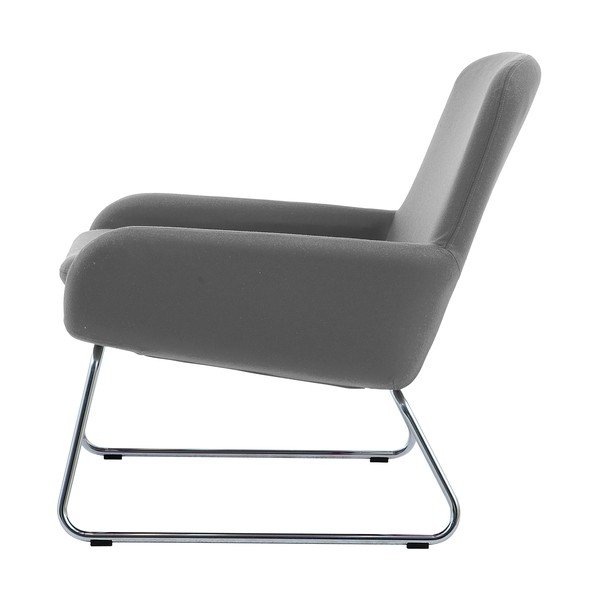 Jasnoszary fotel Softline Coco-image-2