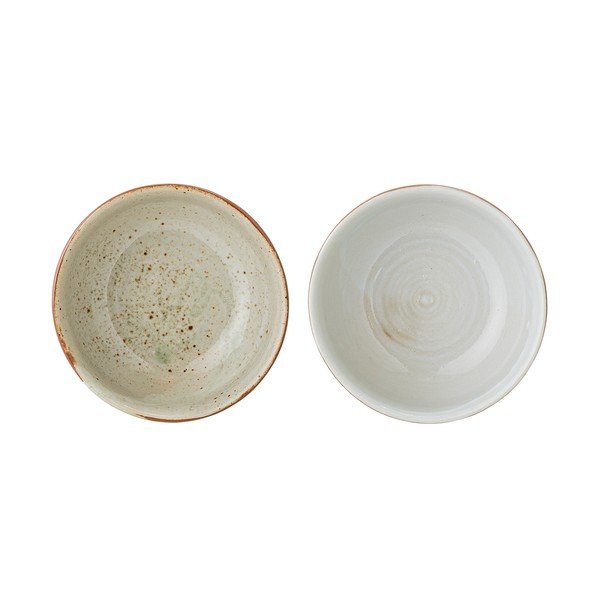 Biało-beżowe miski zestaw 2 szt. ø 11,5 cm Peony − Bloomingville-image-3