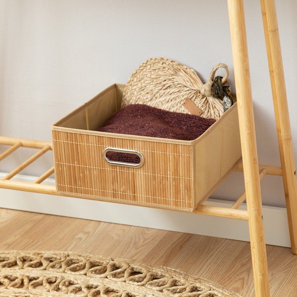 Bambusowy koszyk 31x31x15 cm Anji – Compactor-image-2