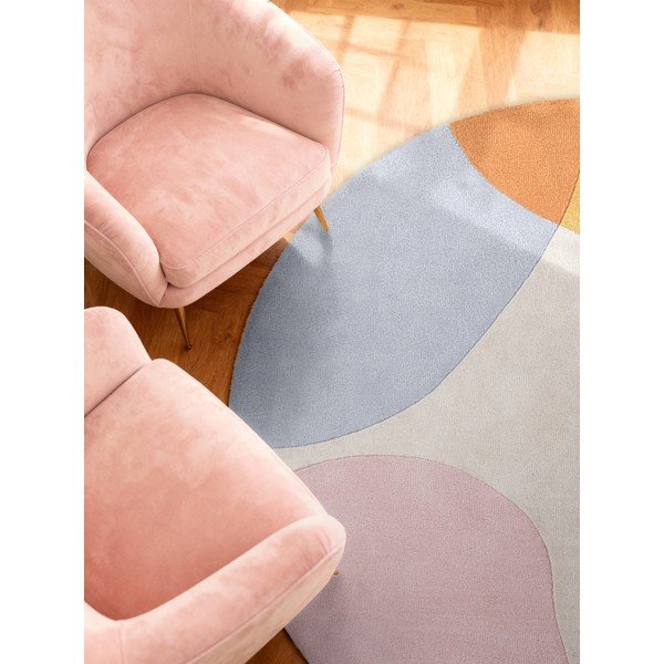 Wełniany okrągły dywan tkany ręcznie ø 160 cm Hackney Clarissa – Ted Baker-image-2