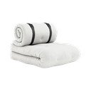 Biały fotel rozkładany odpowiedni na zewnątrz Karup Design OUT™ Buckle Up White