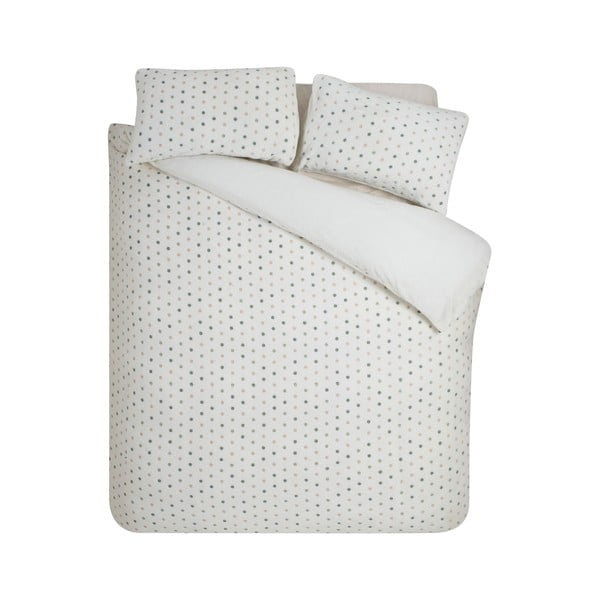 Kremowa pościel jednoosobowa z mikropluszu 135x200 cm Cosy Spot – Catherine Lansfield