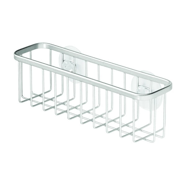 Metalowy samoprzyczepny pojemnik iDesign Gia, 6x20 cm