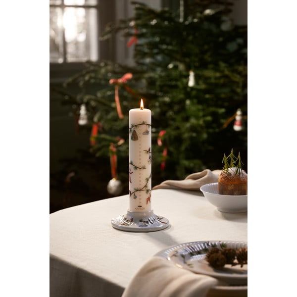 Świeca ze świątecznym motywem czas palenia 56 h Hammershøi – Kähler Design-image-1