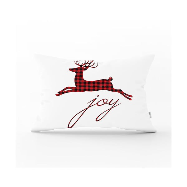 Świąteczna poszewka na poduszkę Minimalist Cushion Covers Rudolph, 35x55 cm
