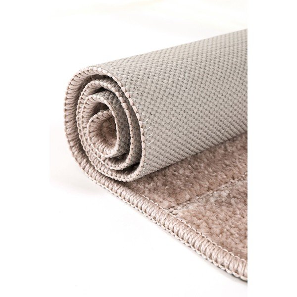 Brązowe dywaniki łazienkowe zestaw 2 szt. 50x80 cm Yeni Cizgli – Foutastic-image-4