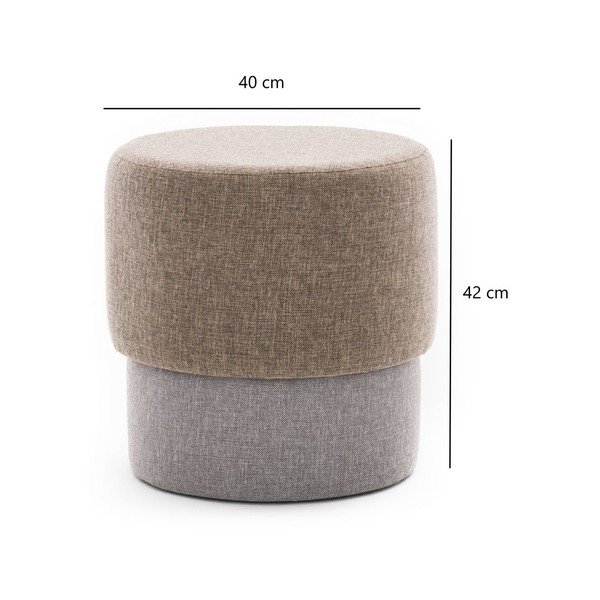 Jasnobrązowy puf Felix – Artie-image-4