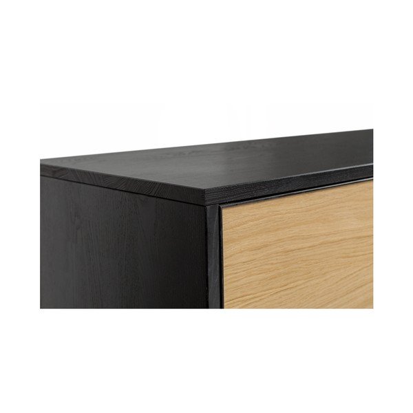 Komoda z drewna jesionowego z 2 szufladami Askala Centuria-image-4