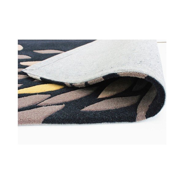 Dywan Flair Rugs Swirl Black/Gold, 160x230 cm-image-2