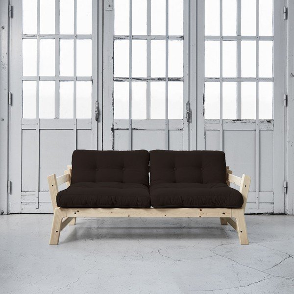 Sofa rozkładana Karup Step Natural/Brown-image-1