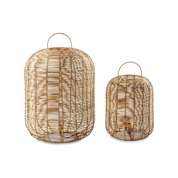 Wiklinowa lampa stołowa Nkuku Noko, wys. 65 cm-image-2