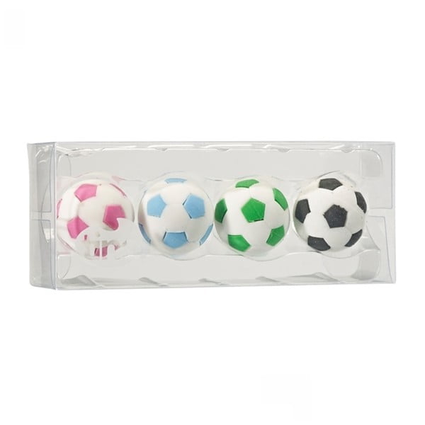 Zestaw 4 zapachowe gumki do mazania TINC Football