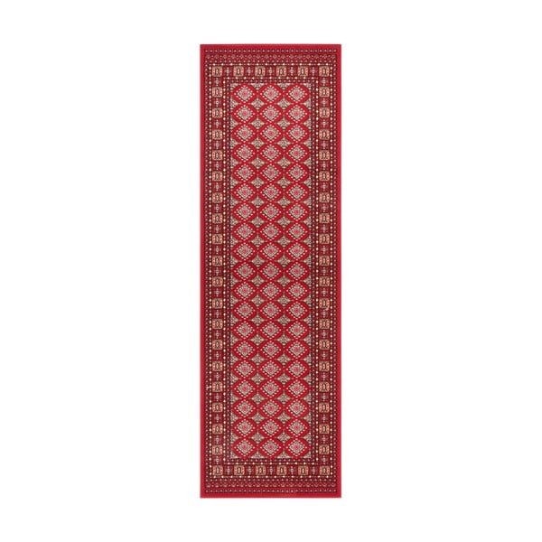 Czerwony chodnik Nouristan Sao Buchara, 80x250 cm