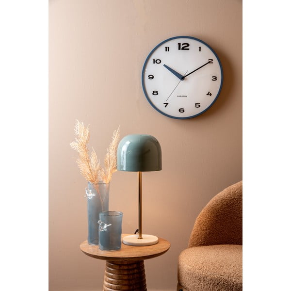 Niebieski szklany wazon (wysokość 15 cm) Bird On Branch – PT LIVING-image-1