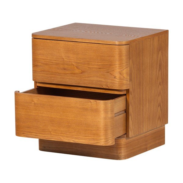 Szafka nocna w naturalnym kolorze Fejo – WOOOD-image-4