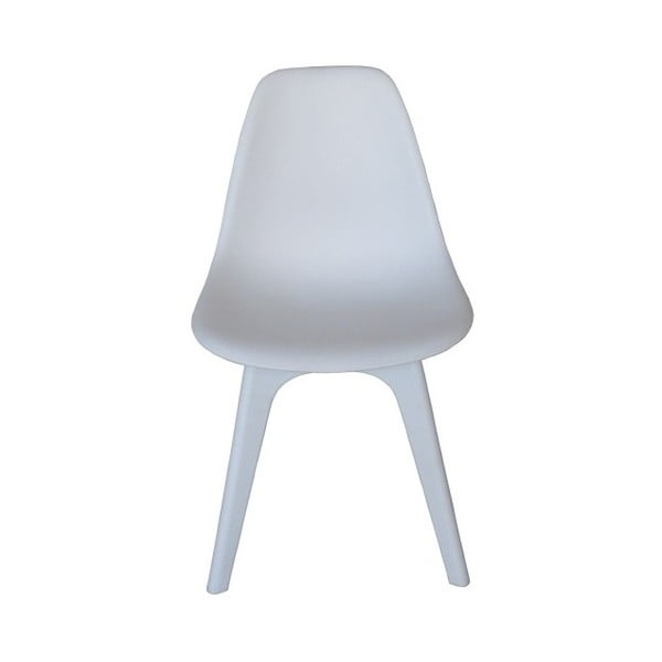 Białe krzesło Carina