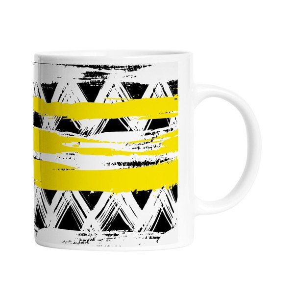 Ceramiczny kubek Zig Zag, 330 ml-image-2
