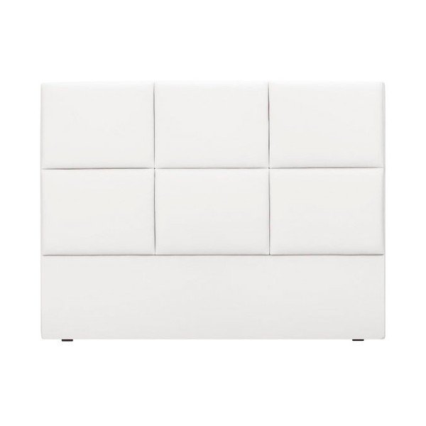 Biały tapicerowany zagłówek łóżka THE CLASSIC LIVING Aude, 160x120 cm-image-3