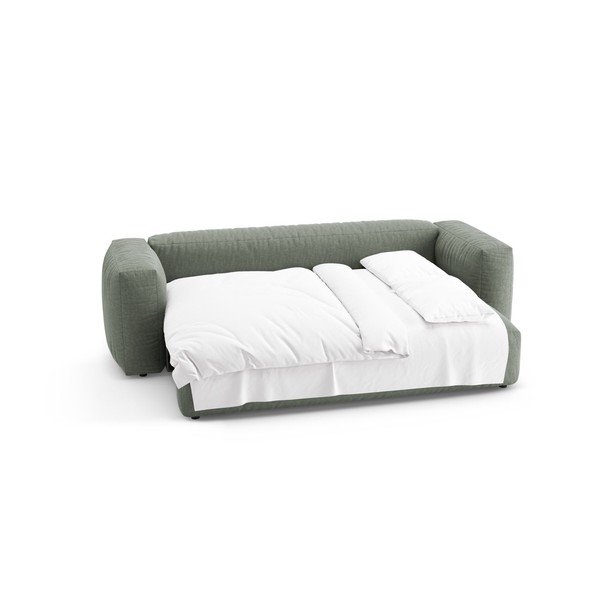 Szara rozkładana sofa modułowa 264 cm – Micadoni -image-4