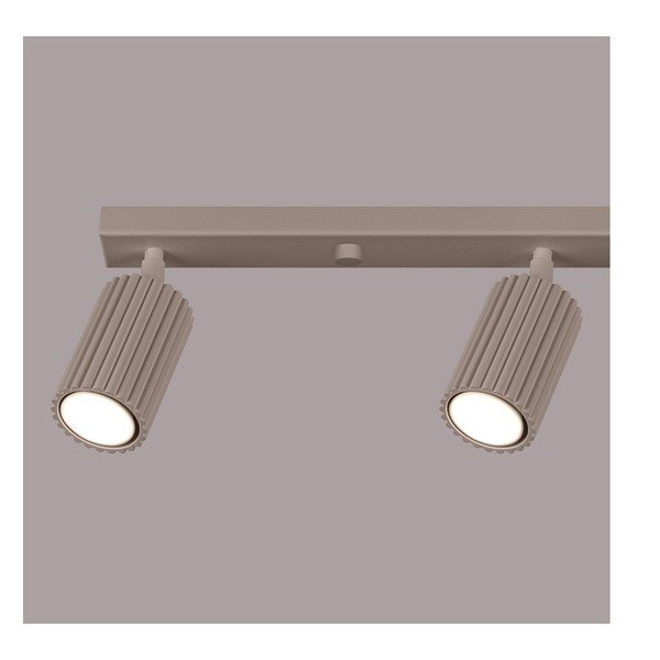 Szarobrązowa metalowa lampa punktowa 6,5x81 cm Gleam – Sollux-image-3