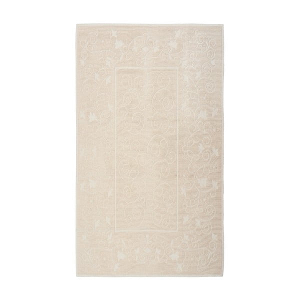 Kremowy dywan bawełniany Floorist Qwara, 60x90 cm