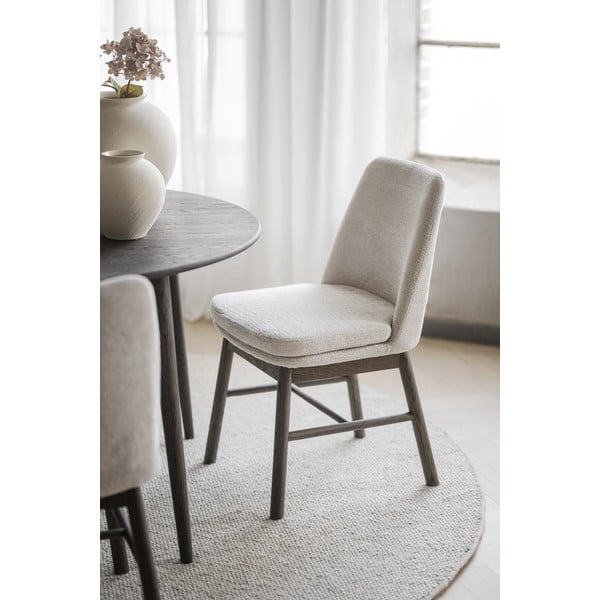 Beżowe krzesła zestaw 2 szt. Amesbury – Rowico-image-2