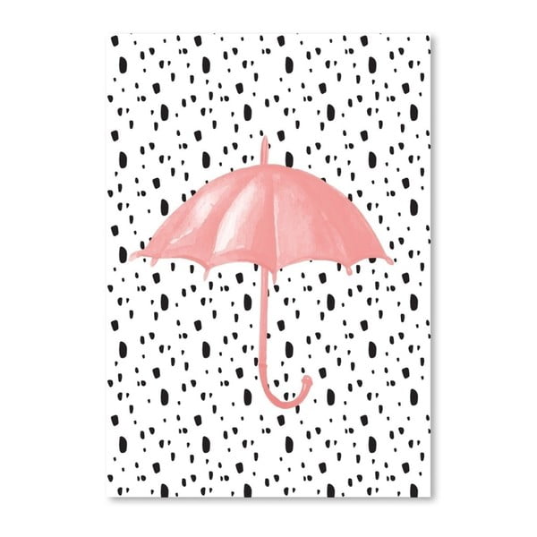 Plakat Americanflat Umbrella on Polka, 30x42 cm