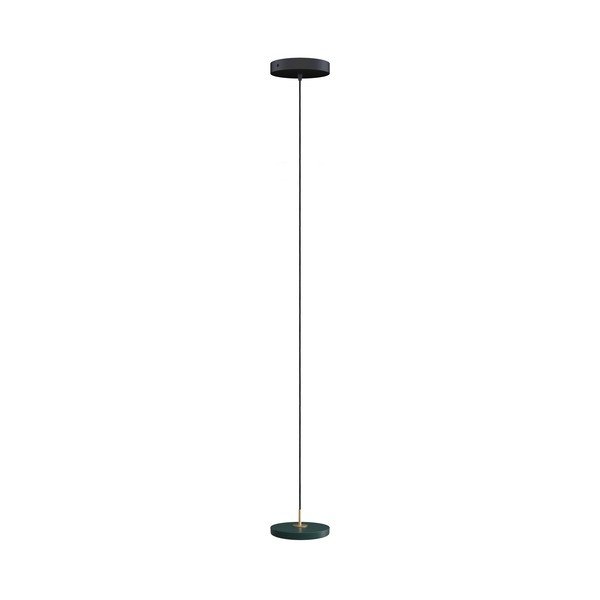Ciemnozielona lampa wisząca LED z metalowym kloszem ø 15 cm Asteria Micro – UMAGE-image-3