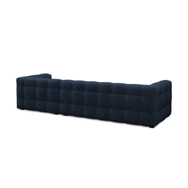 Niebieski aksamitny narożnik Windsor & Co Sofas Vesta, prawostronny-image-4