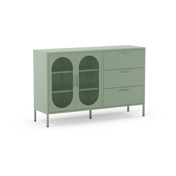 Miętowa komoda 140x90 cm Diora – Marckeric-image-1