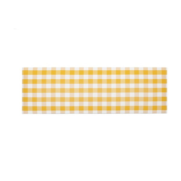 Żółty tapicerowany zagłówek 145x52 cm Billie – Really Nice Things