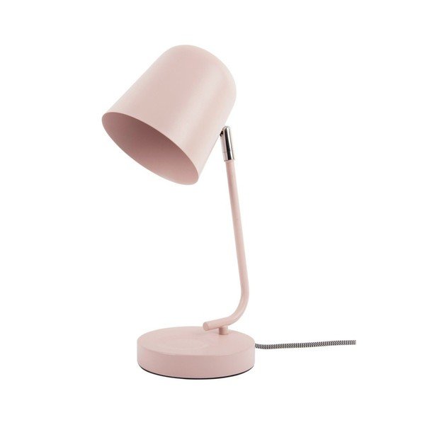 Różowa lampa stołowa (wysokość 38,5 cm) Encantar  – Leitmotiv