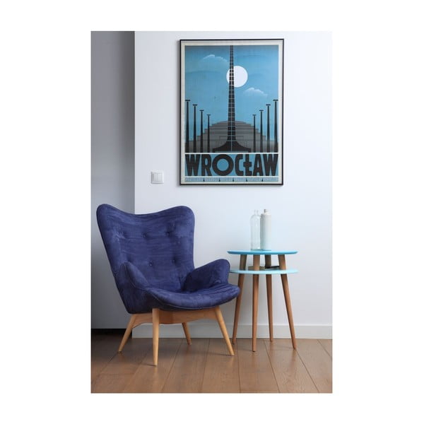 Ciemnoszary stolik Ragaba UFO, Ø 45 cm-image-4