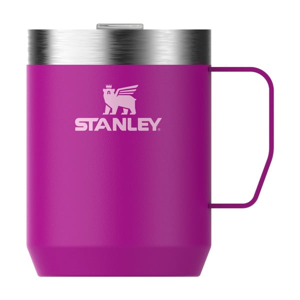 Różowy kubek termiczny ze stali nierdzewnej 230 ml Stay-Hot Camp Mug Violet Blossom – Stanley