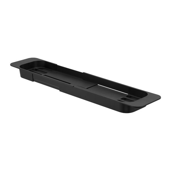 Czarna regulowana półka na wannę YAMAZAKI Tower-image-4