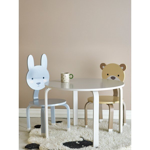 Okrągły stolik dla dzieci ø 65 cm Marle – Bloomingville Mini-image-1