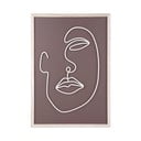 Obraz w drewnianej ramie PT LIVING Line, 27x38 cm