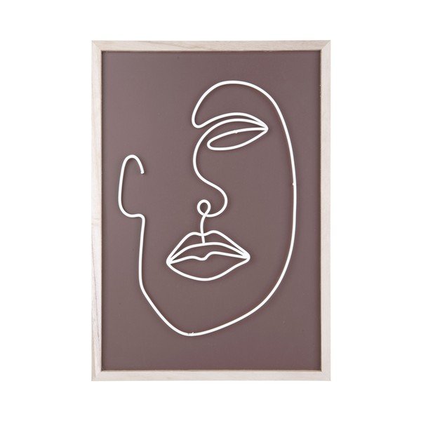 Obraz w drewnianej ramie PT LIVING Line, 27x38 cm