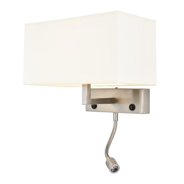 Kinkiet Avoni Lighting 9072 Series Nickel Wall Lamp 